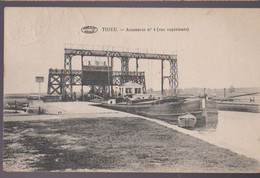Delcampe - Cpa Thieu  1925   Ascenseur Bateaux - Le Roeulx