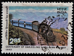 Timbres De L'Inde 1982 Cent Of Darjeeling Himalayan Railway  Stampworld N° 937 - Gebruikt