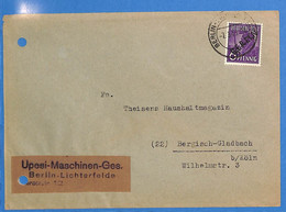 Berlin West 1949 Lettre De Berlin (G13900) - Cartas & Documentos