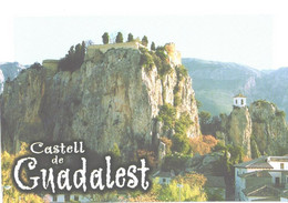 Delcampe - Spain:Guadalest Castle Panoramic View - Alicante