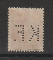 France Perforé Ancoper KF 14 Sur 283 - Used Stamps