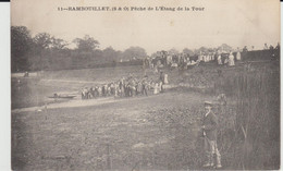 Delcampe - RAMBOUILLET (78) - Pêche De L'Etang De La Tour - Bon état - Rambouillet