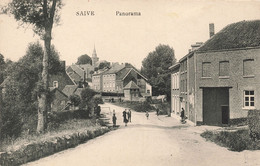 Belgique - Saive - Panorama - Clocher - Animé  - Carte Postale Ancienne - Blegny