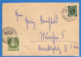 Berlin West 1952 Lettre De Bad Kissingen (G13906) - Lettres & Documents