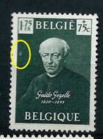 Delcampe - N° 813 Guido Gezelle - V? Luppi - ** Tâche à Gauche - Other & Unclassified