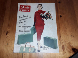 MARIE FRANCE N°435 1953 Mode Fashion Danny Kaye French Women's Magazine - Moda