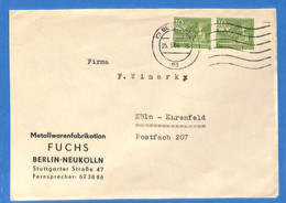 Berlin West 1956 Lettre De Berlin (G13927) - Brieven En Documenten