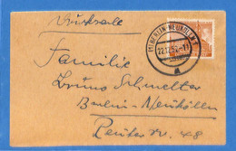 Berlin West 1952 Lettre De Berlin (G13935) - Briefe U. Dokumente