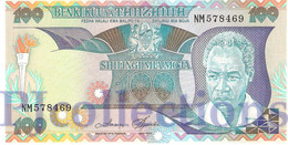 TANZANIA 100 SHILINGI 1986 PICK 14a UNC - Tanzania