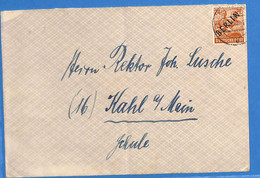 Berlin West 1948 Lettre De Berlin (G13936) - Brieven En Documenten