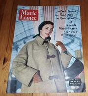 MARIE FRANCE N°423 1953 Mode Fashion French Women's Magazine - Mode