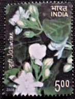 Timbres De L'Inde 2008 Jasmine    Stampworld N°  2272 - Gebraucht