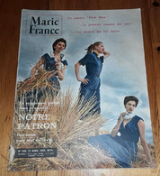 MARIE FRANCE N°439 1953 Mode Fashion French Women's Magazine - Moda