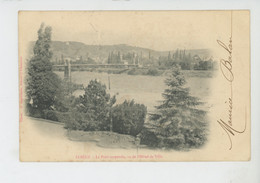 Delcampe - ELBEUF - Le Pont Suspendu, Vu De L'Hôtel De Ville - Elbeuf