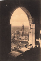 Grand Format - Bruges - Panorama Pris D'une Fenêtre De La Tour Du Beffroi - Dim.20/13.7 Cm - Carte Postale Ancienne - Brugge