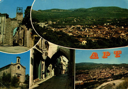 Delcampe - 84 APT MULTI VUES - Apt