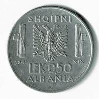 ALBANIE / OCCUPATION ITALIENNE / 0.50 LEK / 1941 / ETAT SUP - Albanien