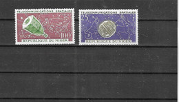 Delcampe - NIGER Nº  AE 36 AL 37 - Télécom