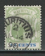 Mauritius SG 132, Mi 86 O - Mauritius (...-1967)