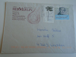 D193346    Germany     Cover -2001  Hermerlin  - Langenaltheim - Briefe U. Dokumente