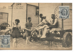 PM123/ Belgique -België CP Ostende (Les Bains) - Ostend (The Baths) Voyagée Obl.Oostende 1924 > Holland Dordrecht - Oostende