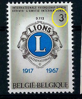 Delcampe - LIONS Club : N° 1404 - V  Tâche Dans Le 3  - ** - Other & Unclassified