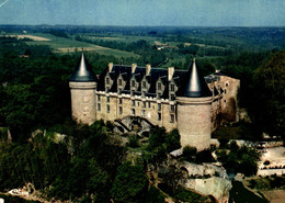 Delcampe - 87 ROCHECHOUART VUE AERIENNE LE CHATEAU - Rochechouart