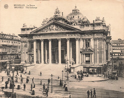 Grand Format - Bruxelles - La Bourse - Edit. Albert - Dim.17.8/13.5 Cm - Carte Postale Ancienne - Brüssel (Stadt)