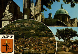 Delcampe - 84 APT MULTI VUES - Apt