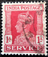 Timbres De Service De L'Inde 1939 -1942 King George  Stampworld N°  109 - Dienstzegels