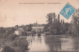 Delcampe - 16 / CHATEAUNEUF SUR CHARENTE / VUE DE SAINT SIMEUX - Chateauneuf Sur Charente