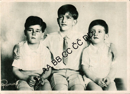 Delcampe - Njihova Visočanstva Prestolonaslednik Petar I, Kraljeviči Tomislav I Andrej, Foto Ronay Beograd, Peter II. Karađorđević - Yougoslavie