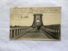 Pont De Bompas Vue De Face ,avec Attelage - Caumont Sur Durance