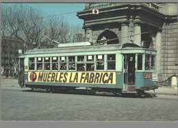 CPM - Espagne - Tramvies De Barcelona - Cotxe 519 - Pla De Palau - 1967 - Strassenbahnen