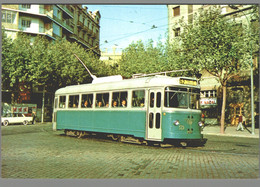 CPM - Espagne - Tramvies De Barcelona - Cotxe 513 - Serie 501-550 - 1964 - Strassenbahnen