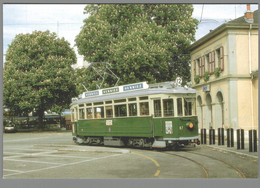 CPM - Suisse - Genève - Gare De Chêne Bourg - Motrice Be 4/4 67 - Strassenbahnen