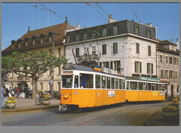 CPM - Suisse - Genève - Place Du Marché - Carouge - Motrice 723 + Remorque 310 - Strassenbahnen