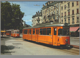 CPM - Suisse - Genève - Place Du Cirque - Motrice Articulée Duwag Be 4/6 798 - Mai 1981 - Strassenbahnen