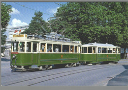 CPM - Suisse - Stadtische Verkehrsbetriebe Bern - Ce 4/4 145 + C4 311 - Breitenrainplatz - 1994 - Strassenbahnen