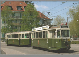 CPM - Suisse - Bernmobil - Stadt. Verkehrsbetriebe Bern - Be 4/4 171 + B 317 Babeli - Guisanplatz - 2004 - Strassenbahnen