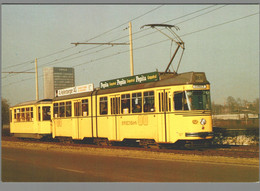 CPM - Suisse - Be 4/6 107 + B3 27 BEB - Münchensteinstrasse - 1973 - Strassenbahnen