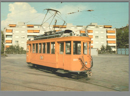 CPM - Suisse - Xe 2/2 2017 - Rangierwagen - Depot Wiesenplatz - 1978 - Strassenbahnen