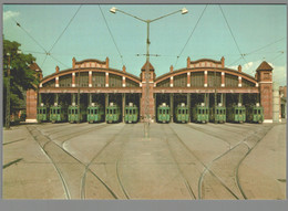 CPM - Suisse - Tramparade Depot Wiesenplatz - 1978 - Strassenbahnen