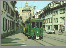 CPM - Suisse - Basel Verkehrsbetriebe - Be 2/2 215 + B2 423 - 1992 - Strassenbahnen