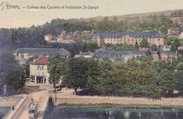 Delcampe - 88 /  EPINAL / COTEAU DES CORVEES ET INSTITUTION ST JOSEPH / TRES JOLIE CARTE PAPIER GLACE - Epinal