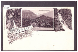 Delcampe - GRUSS AUS INTERLAKEN - LITHO - TB - Interlaken