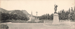 Panoramique - Lourdes - Sait Michel - Calvaire Breton - Dim. 27/10.5 Cm - Phot. Viron - Carte Postale Ancienne - Lourdes