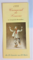 Limoux - Aude - Carnaval 1998 - Programme