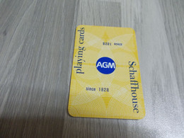 Delcampe - Kleine Kalender 1975 - AGM Playing Cards Schaffhouse Since 1828 - Kleinformat : 1971-80