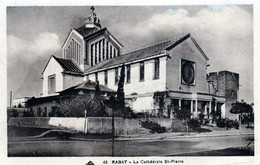 Delcampe - RABAT-  74-  La Cathédrale St-Pierre. 1935. - Rabat
